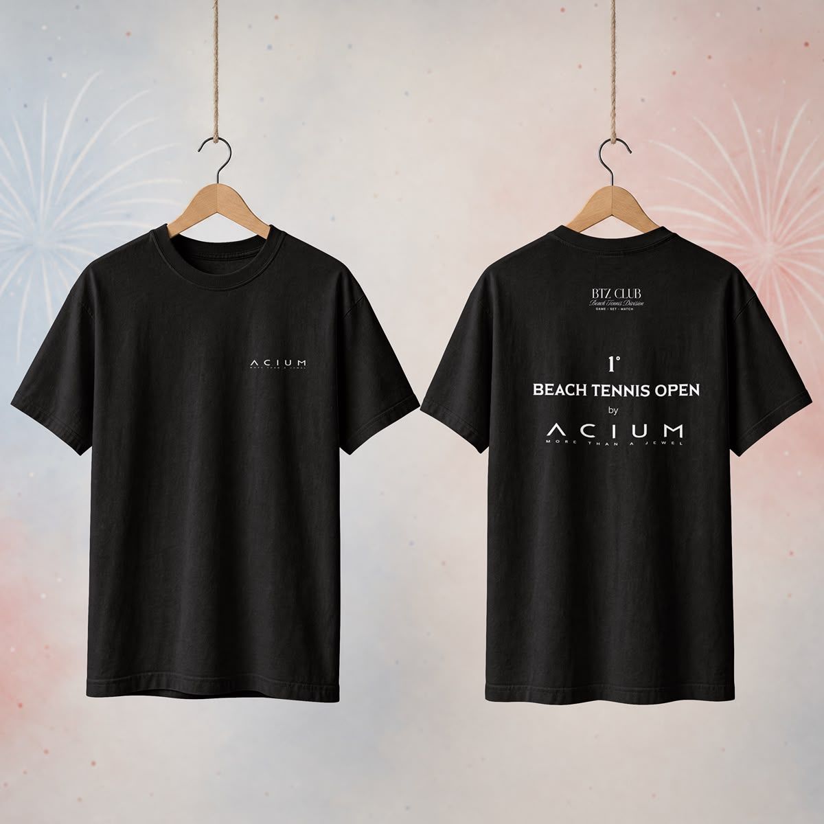 Camisetas oficiais do torneio, ACIUM e BTZ Club